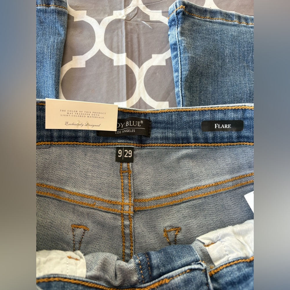 JUDY BLUE High-Rise Flare Leg Women's Jeans NWT - Picture 6 of 8